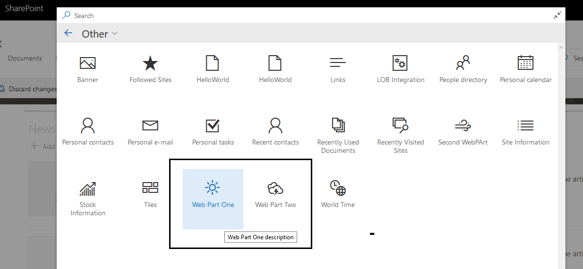 Add a second Web Part to a SPFx project – Kirti Prajapati
